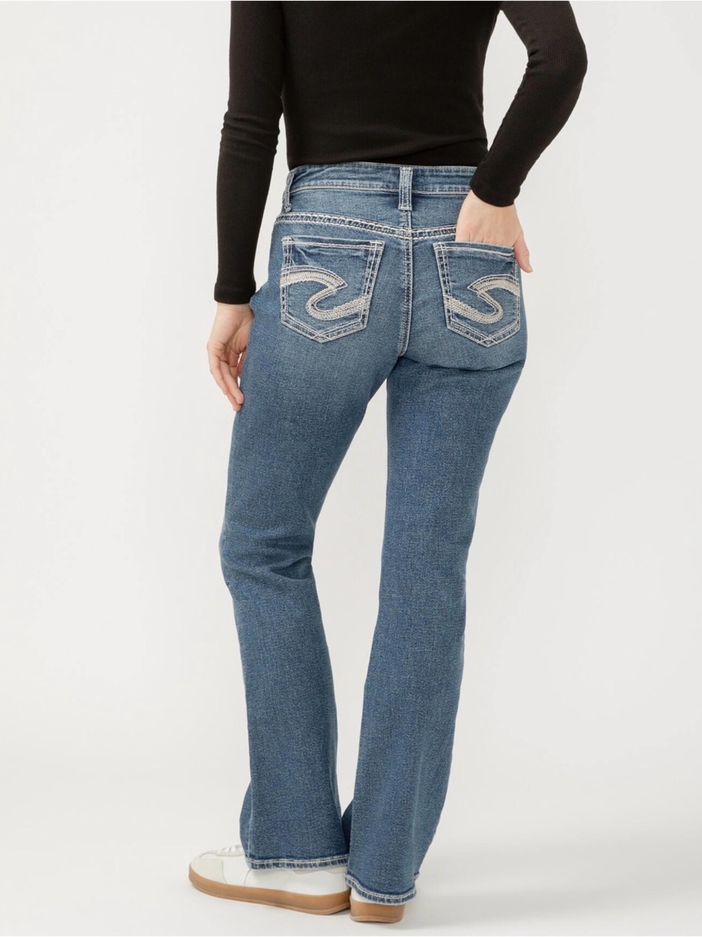 Silver Jeans “Elyse” Boot cut NWT - Picture 2 of 11